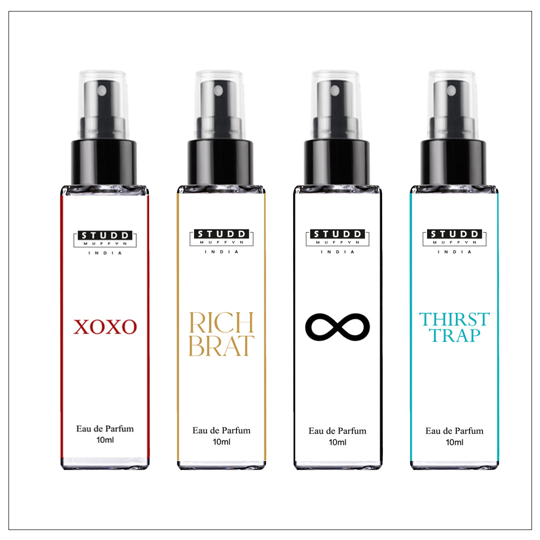 Mini Pocket Perfumes (Pack Of 4)