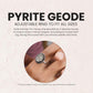 Pyrite Geode Ring