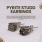 Pyrite Studd Earrings