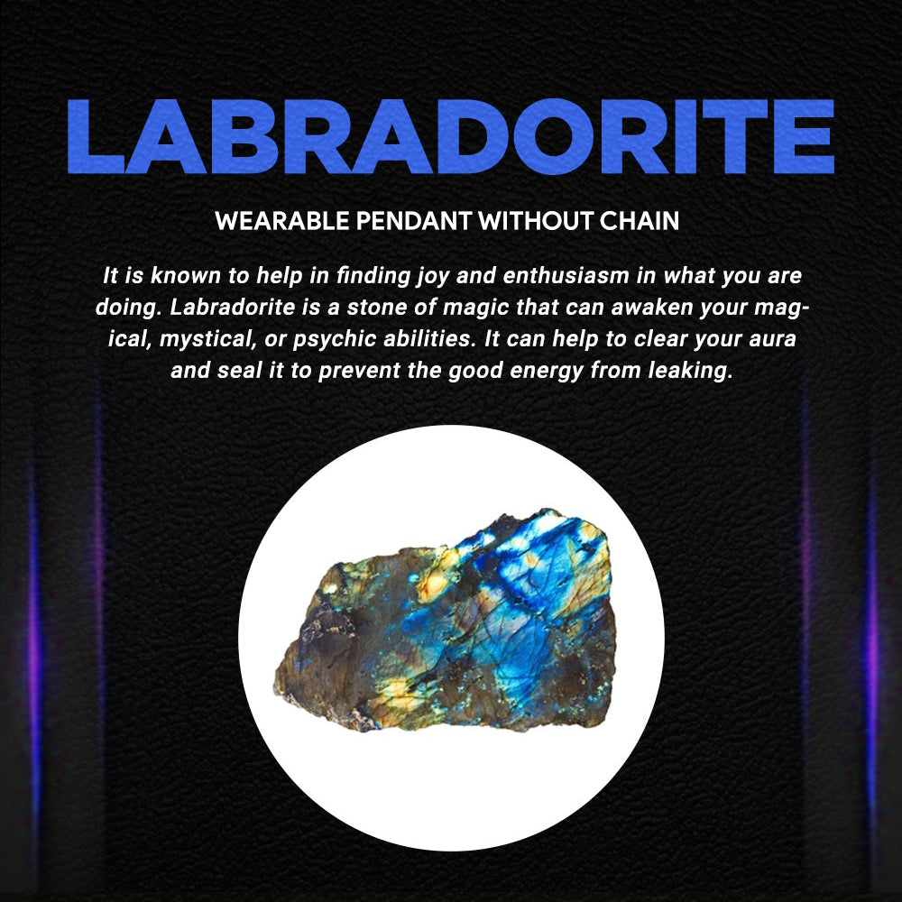 Labradorite Pendant (Without Chain)