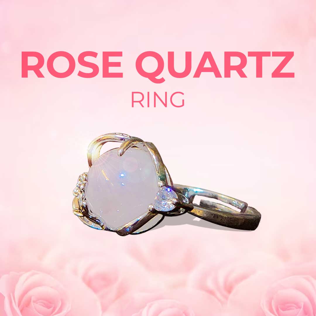 Rose Quartz Ring