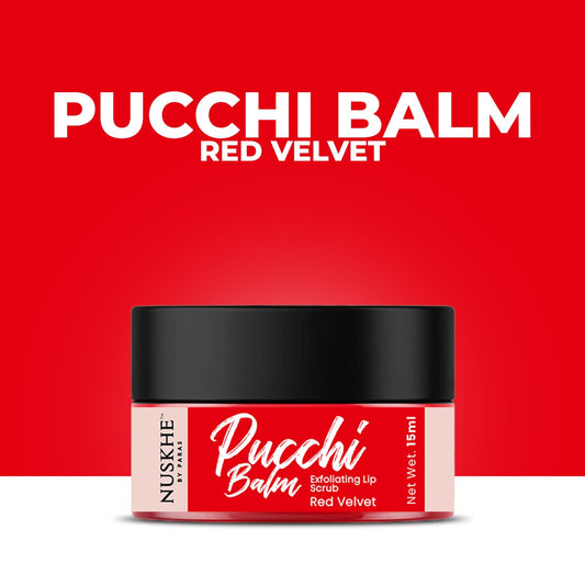 Nuskhe by Paras Pucchi Red Velvet Lip Scrub For Lip Lightening