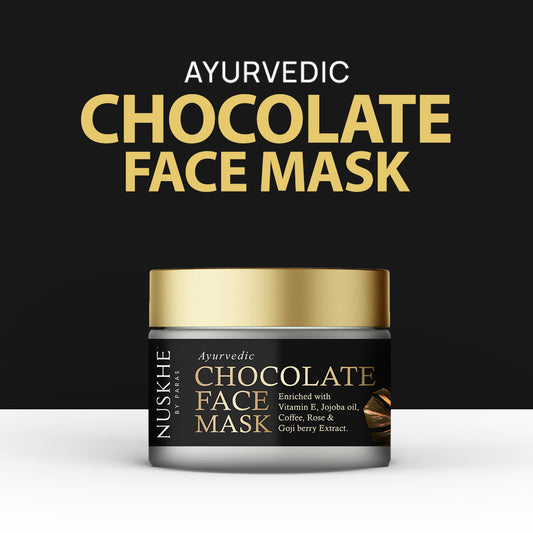 Nukshe by Paras Ayurvedic Chocolate Face Mask for Men and Women -