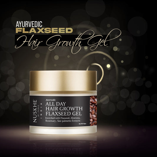 Ayurvedic All Day Hair Growth Flaxseed Gel