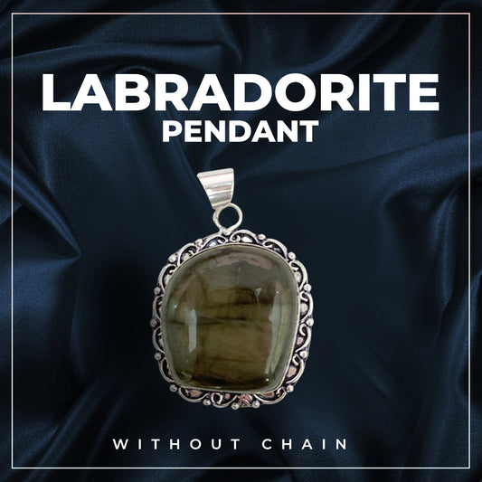 Labradorite Pendant (Without Chain)